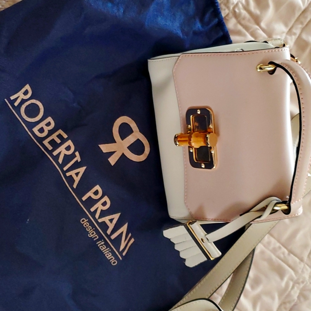 Roberta Prani Italian leather crossbody bag